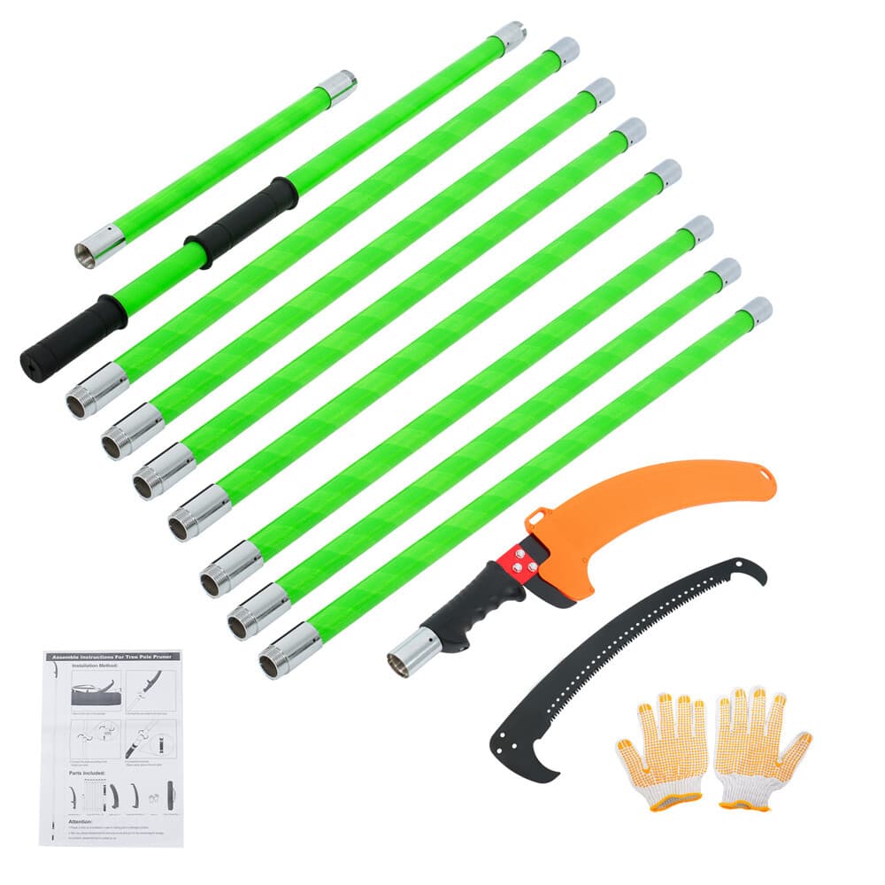 30 Feet Tree Pole Pruner Manual Branches Trimmer Tree For Pruning Palms & Shrubs 6