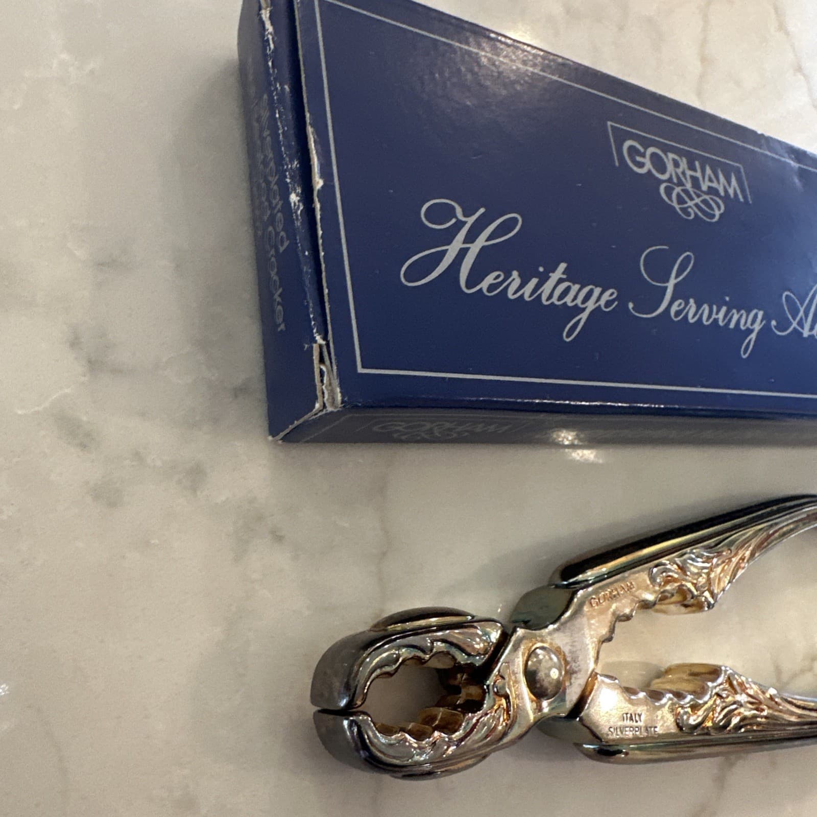 gorham silverplated nut/seafood cracker yh502 3