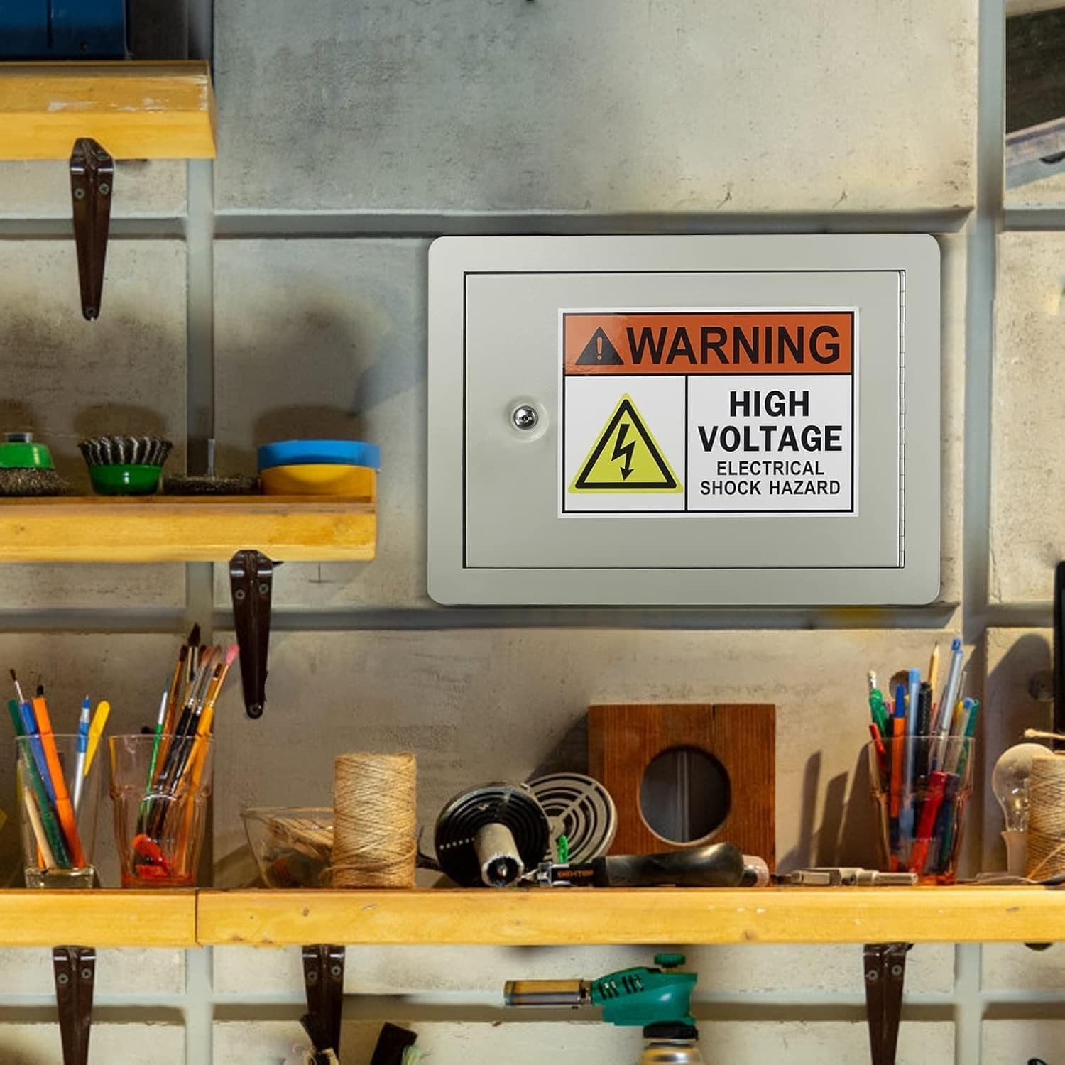 Pochar Hidden In Wall Safe Secure Storage Wall Gun Safe Box Between Studs Home 4