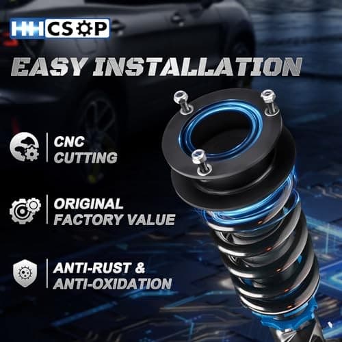  2.5" Front Leveling Lift Kit Compatible with 1994-2001 Dodge Ram 1500 2.5 Inch 4