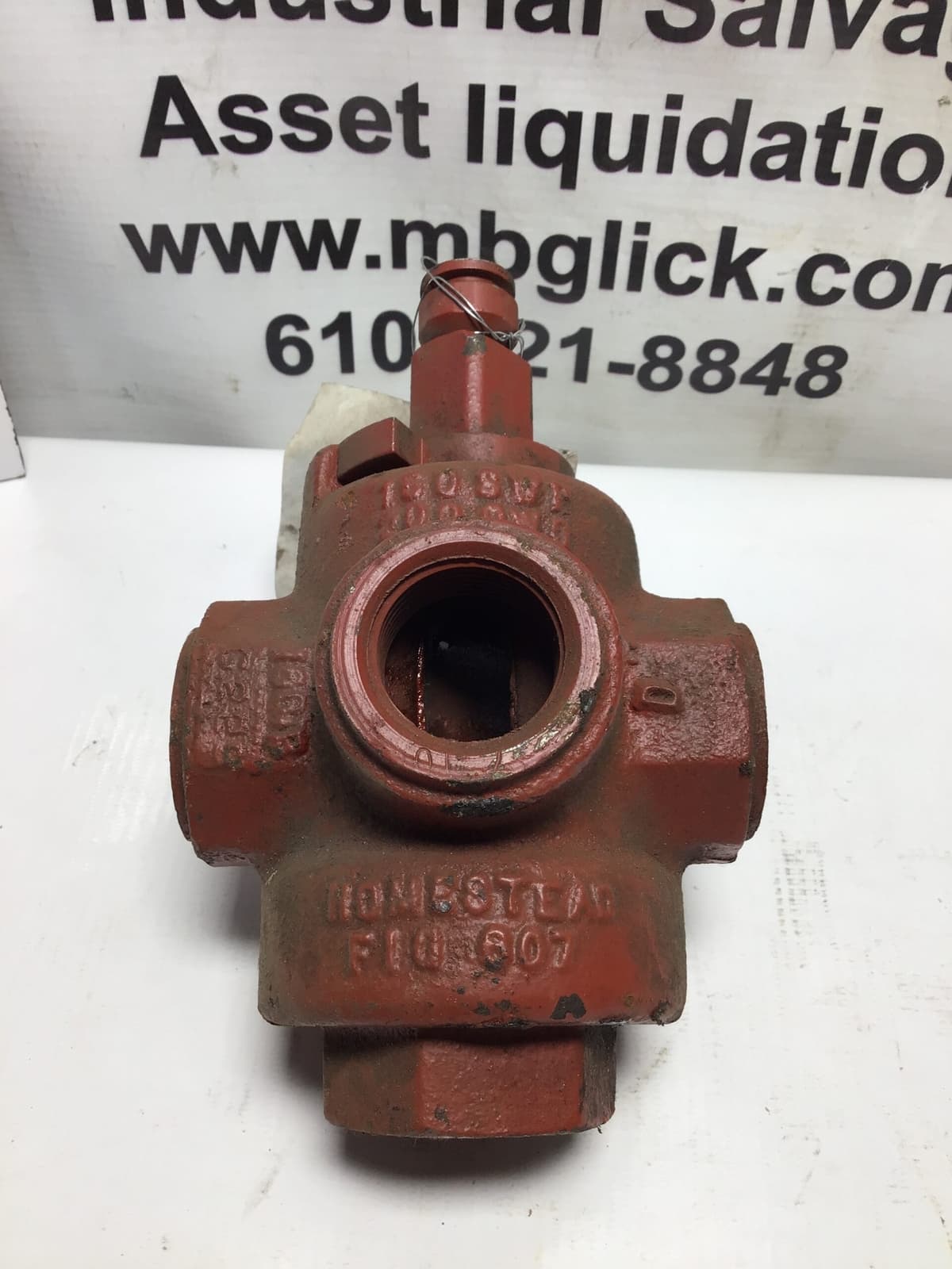 Homestead FIG607 1.25" Valve 150SWP 200OWG 1881 D 3