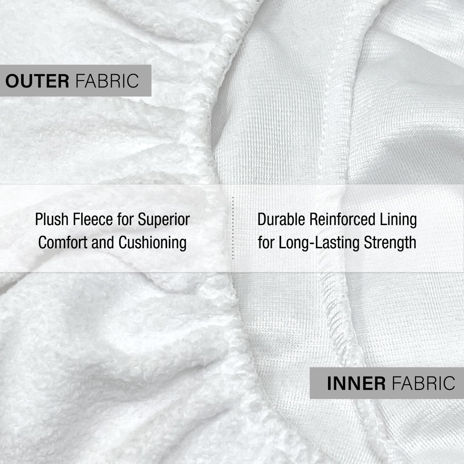 2 Pc Massage Table Headrest Covers – Soft Fleece Face Cradle Cushion BD1005x2 2