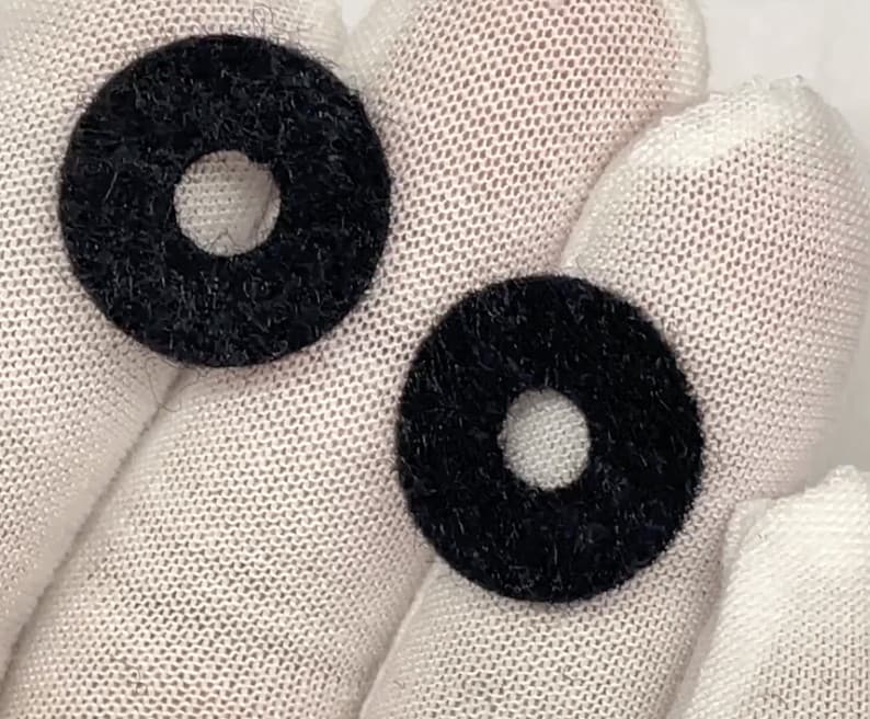 McIntosh Black Felt Washer 10pcs Replacements 3/4" x 1/4" Center by OEM Factory 6