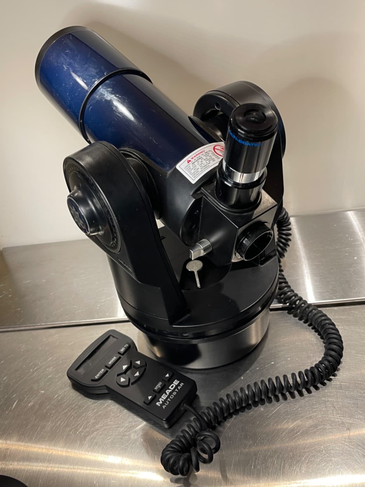 Meade AutoStar ETX-60 Telescope with controller  PARTS, REPAIR ONLY- NON WORKIN 4