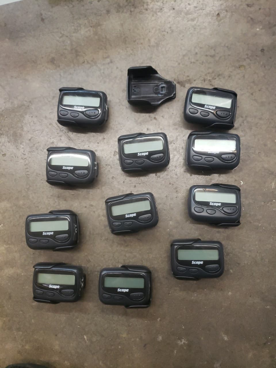 Scope Geo Pulser Pager N6V Lot Of 11