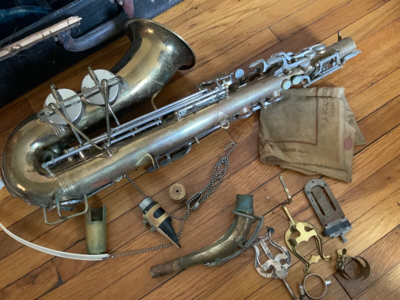 Vintage 1950s Saxophone Sorkin Music Company s#25053 5