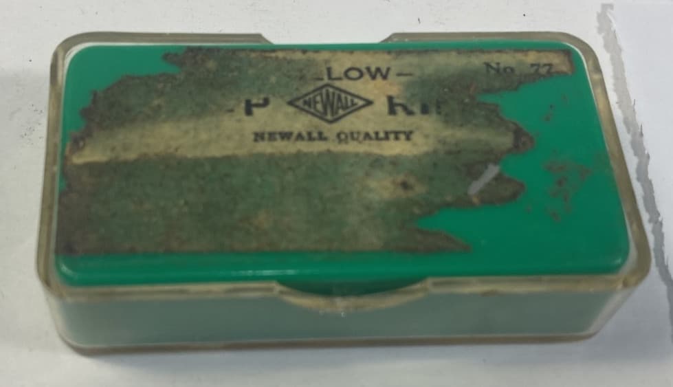 Lot of Clockmaker Watchmaker Newall Clock Parts No. 77 Lot# J2 4