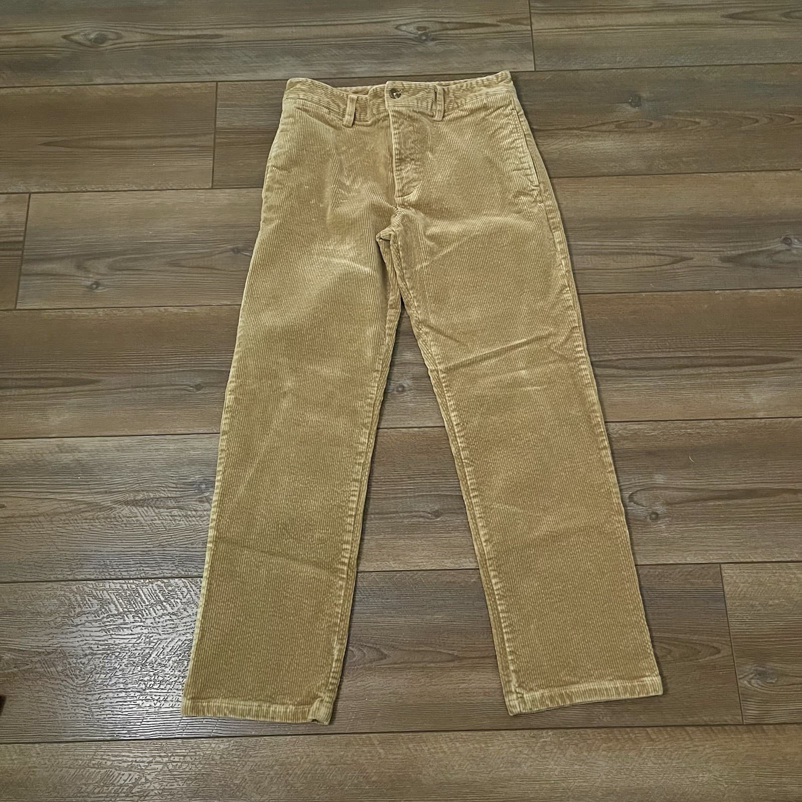 Polo Ralph Lauren Boys Corduroy Casual Chino Pants Preppy Tan Sz 14