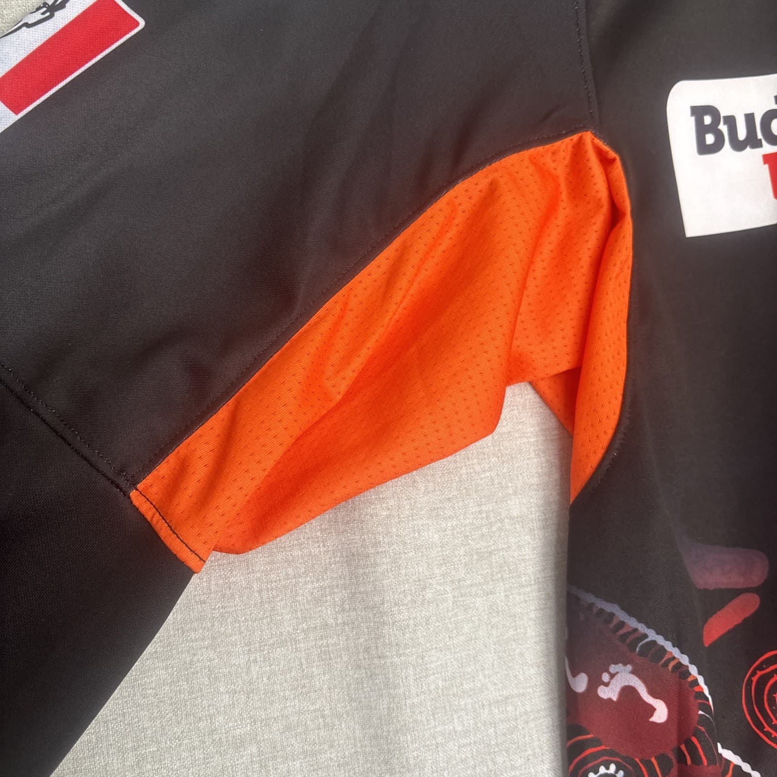 Perth Scorchers 2024/25 On-Field Indigenous Jersey Long Sleeve Nike BBL Large 5