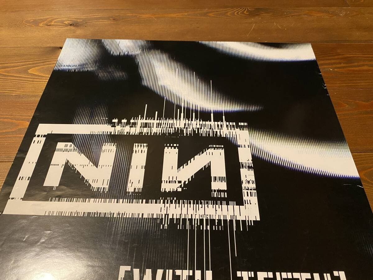 NIN NINE INCH NAILS WITH TEETH Promotional poster 17 x 24 inch Japan 3
