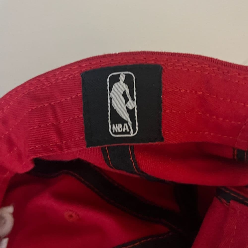 47 Brand Atlanta Hawks NBA Baseball Cap Red White Adjustable Hat Sports Fan Gear 6