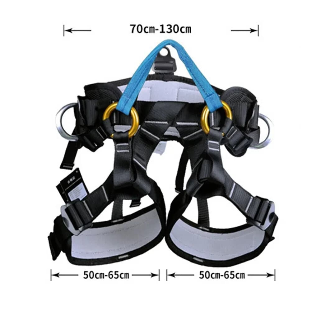 Tree Climbing Half Body Harness Arborist Work Fall Arrester Protection Equipment 4