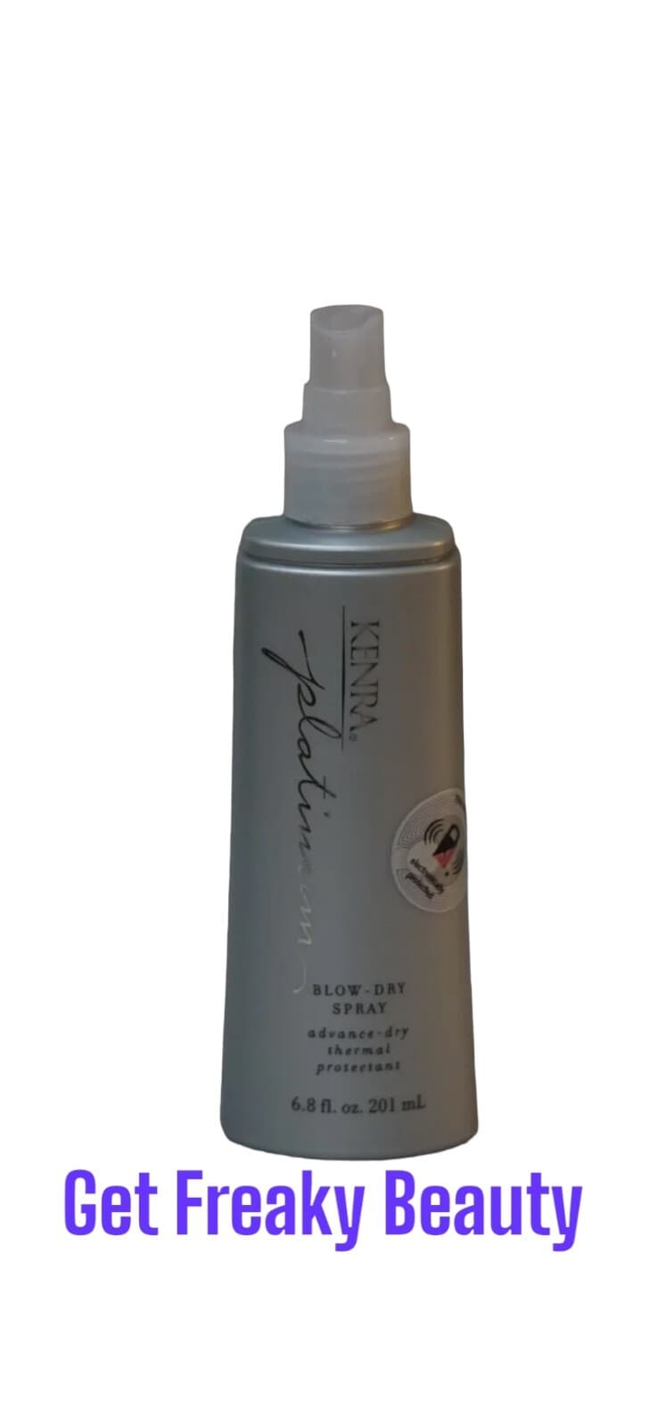 6.8 oz. Kenra Platinum Blow-Dry Spray. Thermal protectant. 201ml.