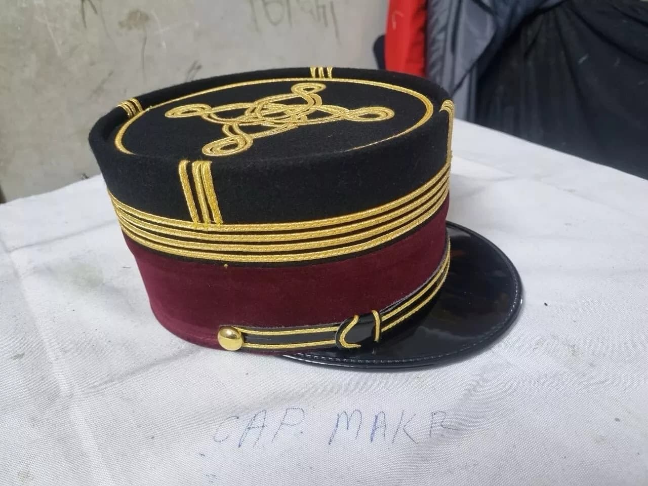 KÉPI "FOULARD" D'UN MÉDECIN PRINCIPAL DES COLONIES.reproduction cap 2