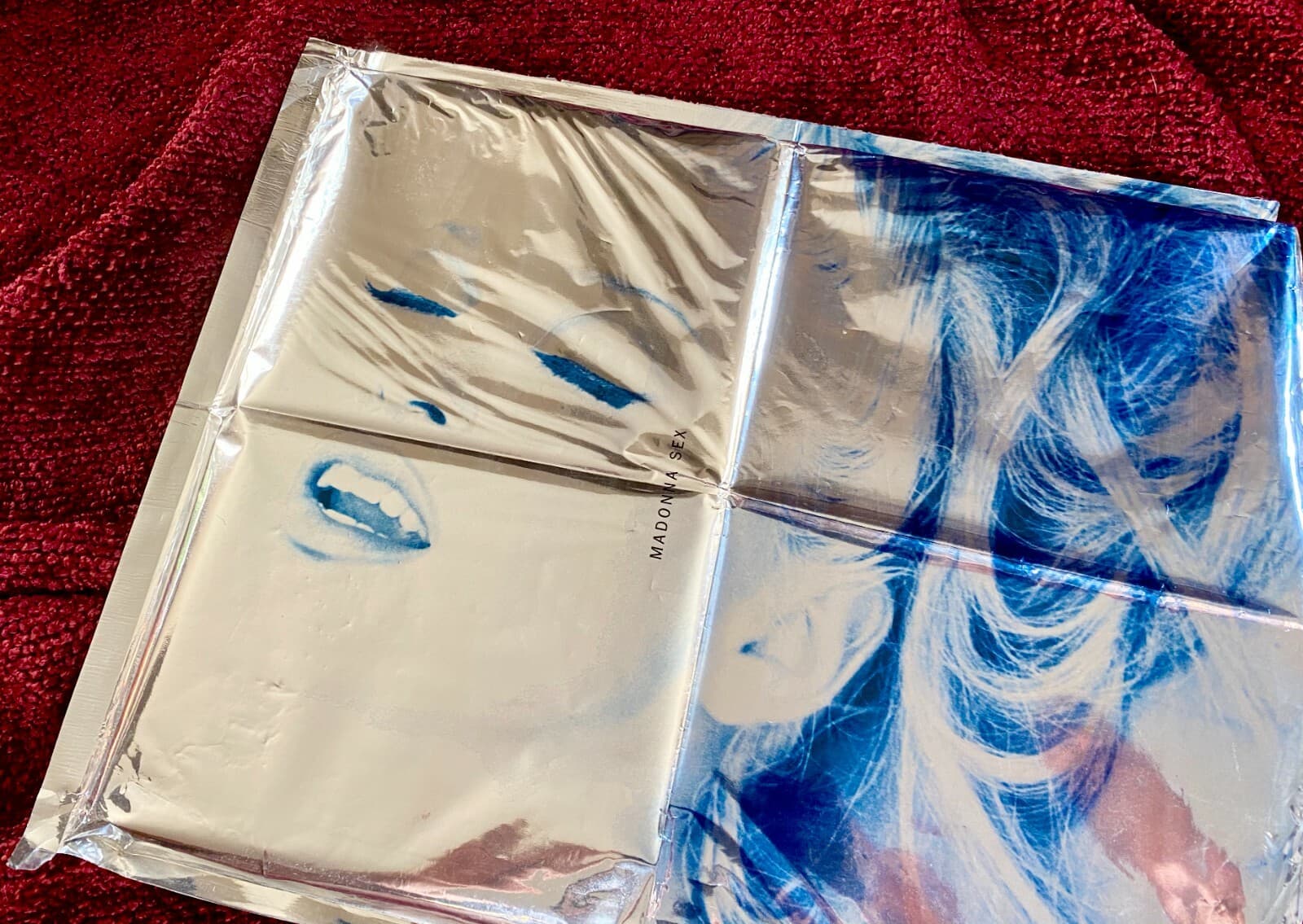 MADONNA 1st GERMAN EDITION SEX PROMO NUMBERED BAG DITA EROTICA COMPLETE CD & BAG 3