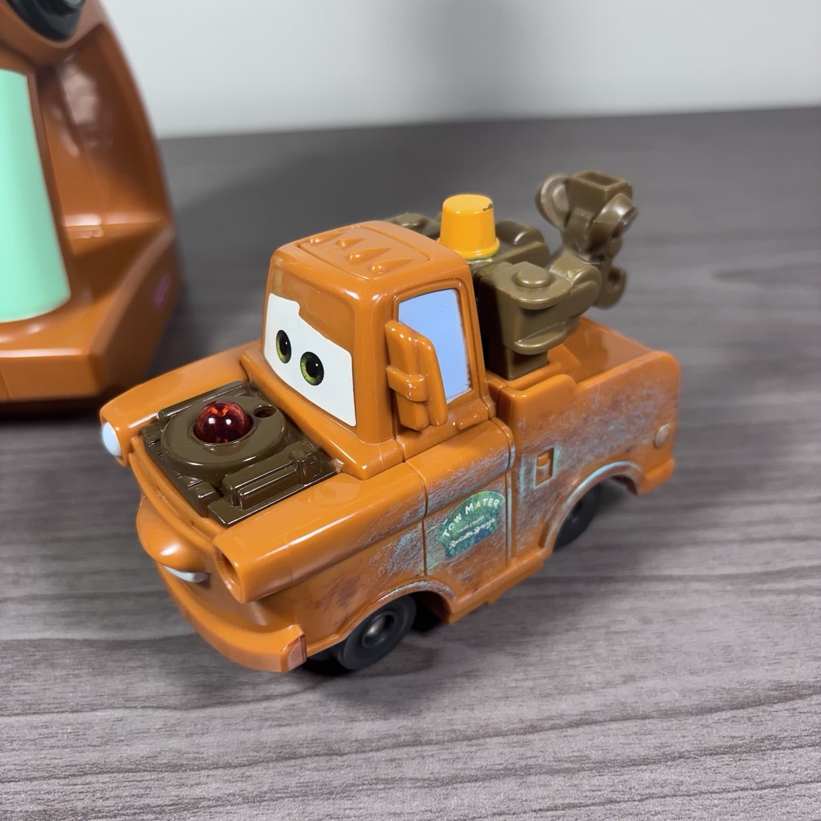 GeoTrax Disney Pixar Cars Tow Mater Turbo RC Version 2x Faster Tested Works 2008 6