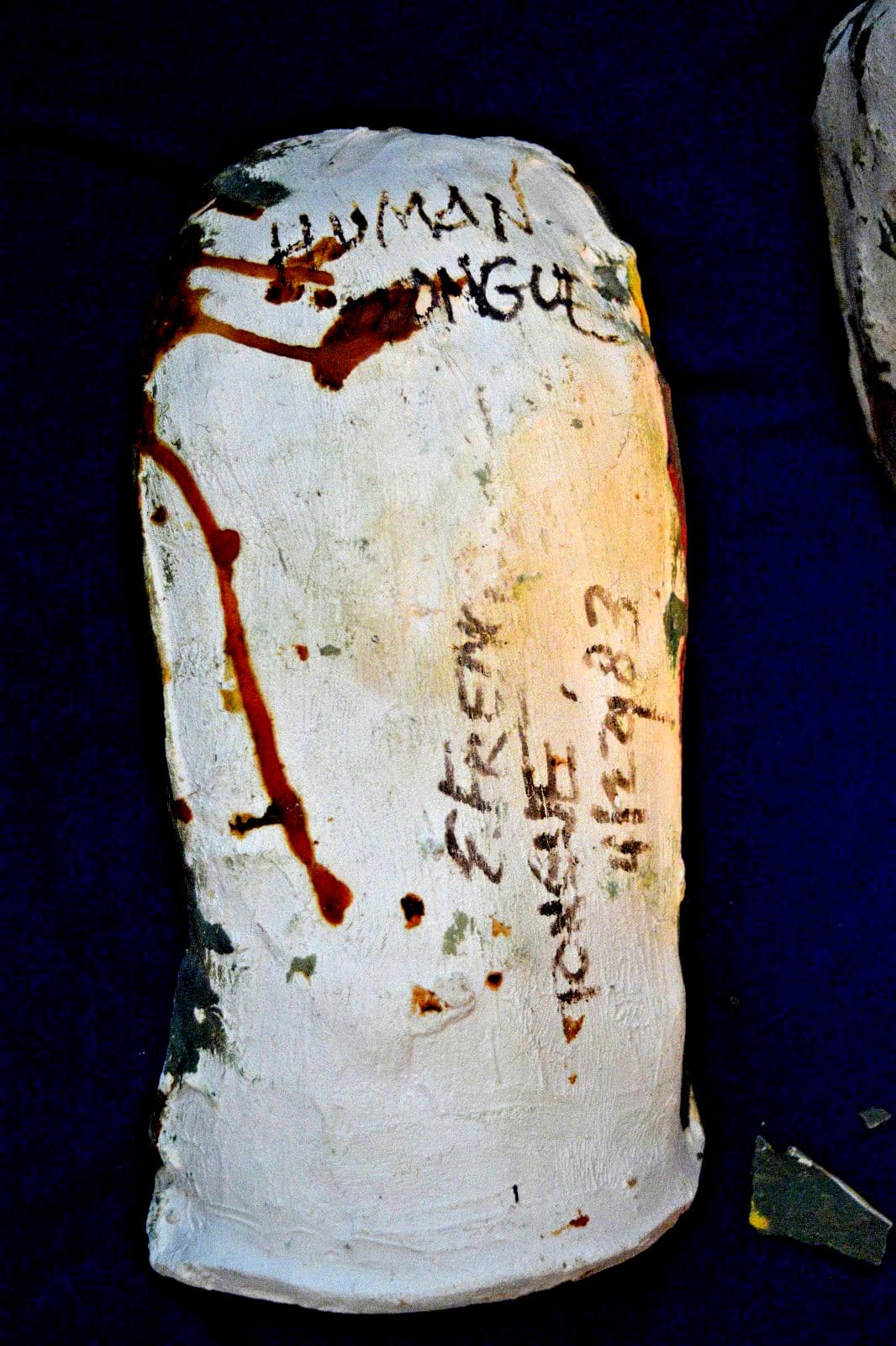 HUMAN TONGUE 1983  original horror movie studio mold by Ed French in the 1980s 2