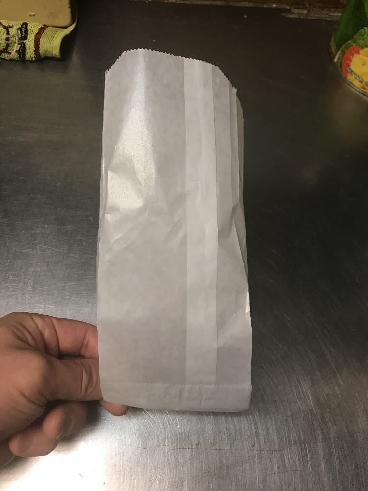 (100)Hot Dog Sausage Glassine Disposable Bags wrapper 1 lbs . 3