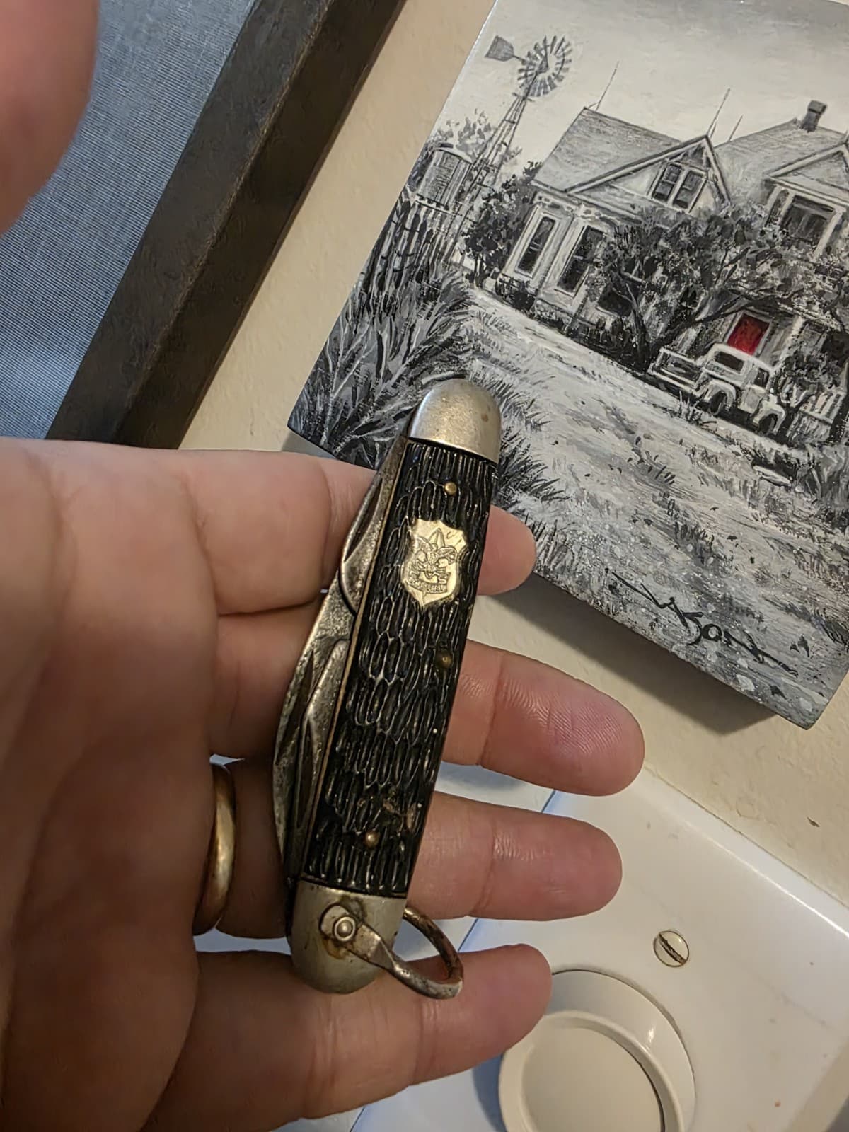 Franklin Knife from 1974 The Texas Chainsaw Massacre Same Model