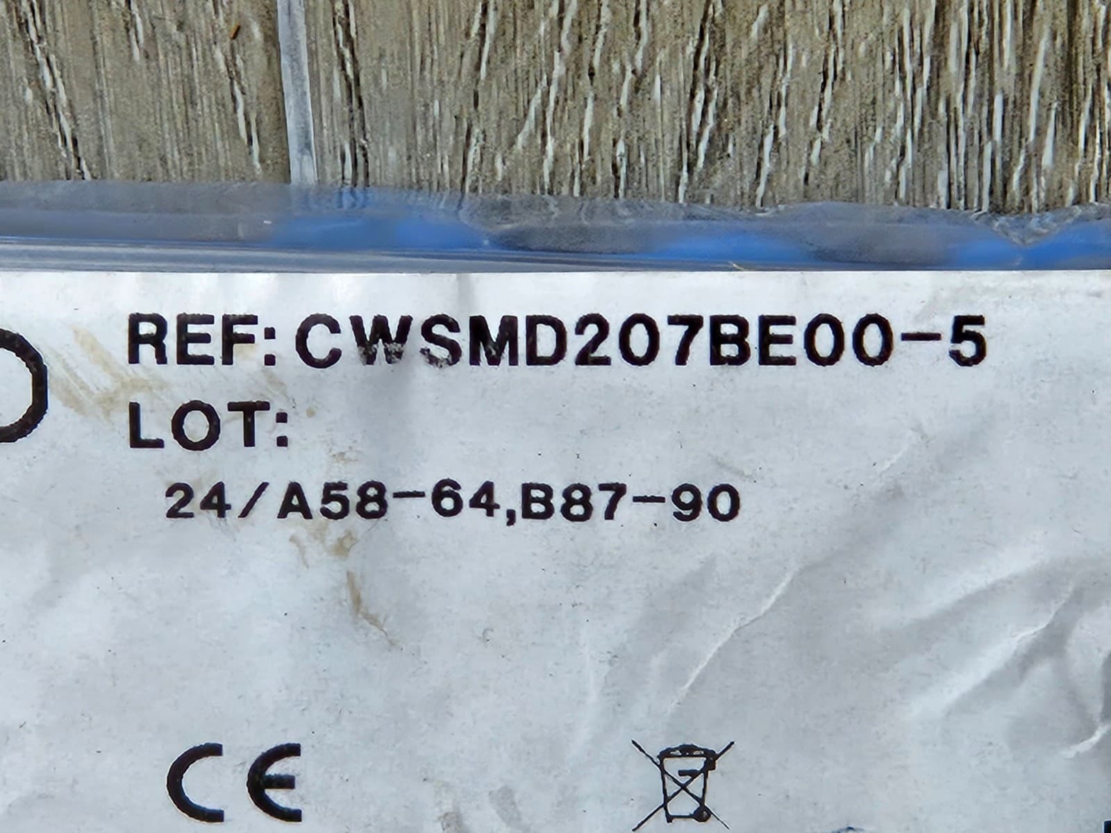 SALTO CWSMD207BE00-5 Silicon Wristband NXP Mifare DesFire 2KB Blue 3