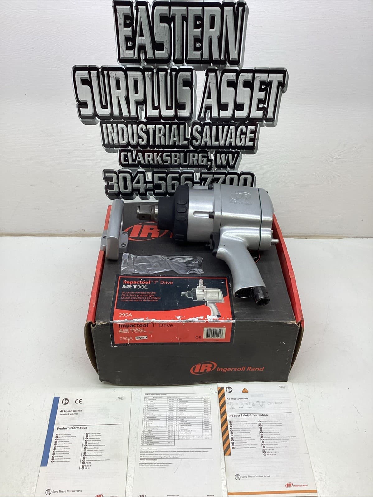 Ingersoll Rand 295A 1” Drive Impact Tool NIB