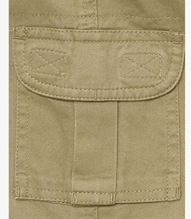 The Children's Place Boys' Pull on Cargo Pants - COLOR FLAX 4