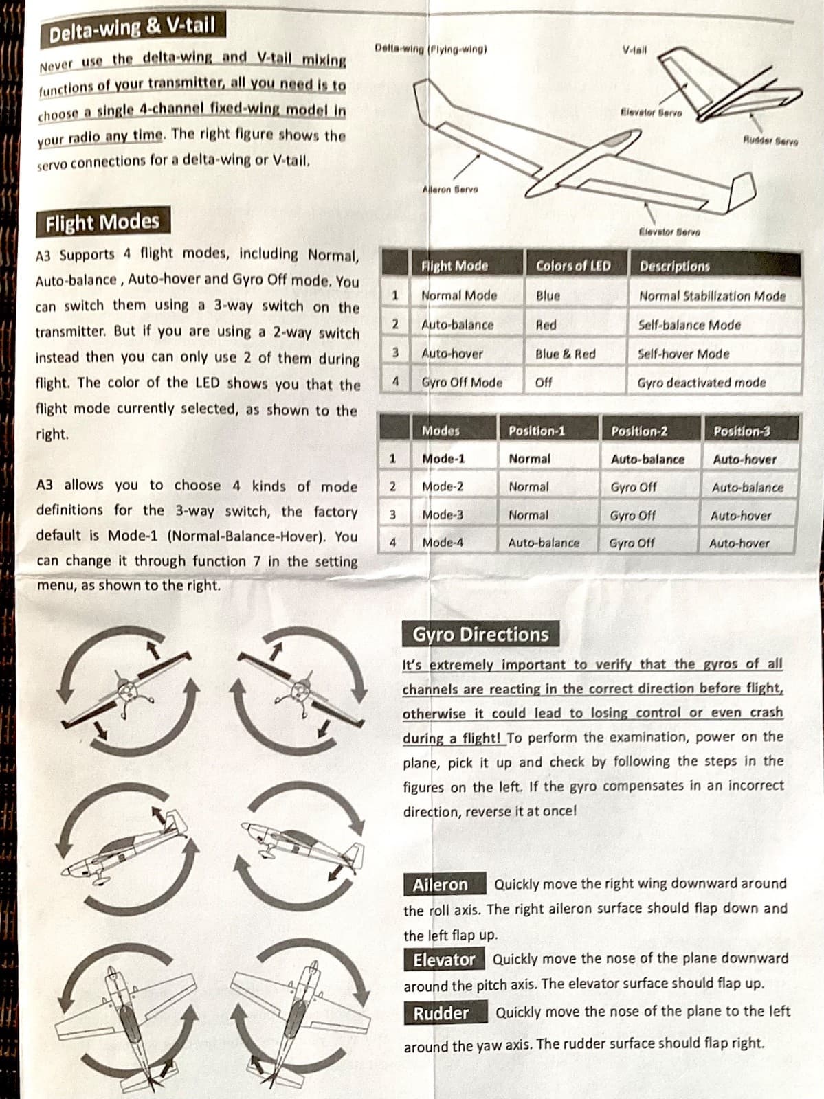 Hobby Eagle A3 V2  6 Axis Gyro Airplane RC Flight Controller Stabilizer  ✈️ 5