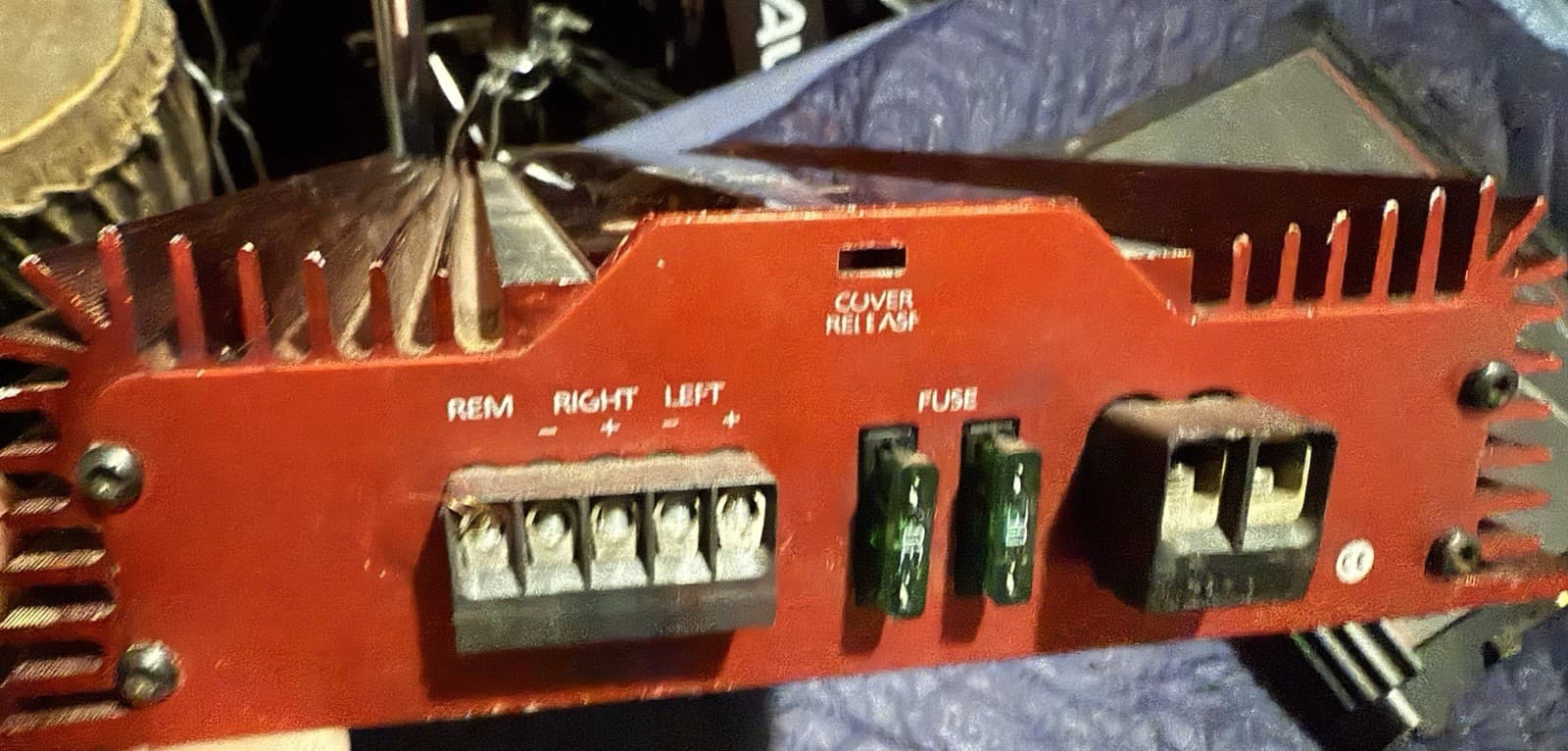 Vintage Orion HCCA 250 High Current Competition Amp w/X-over OG Cheater Amp 4