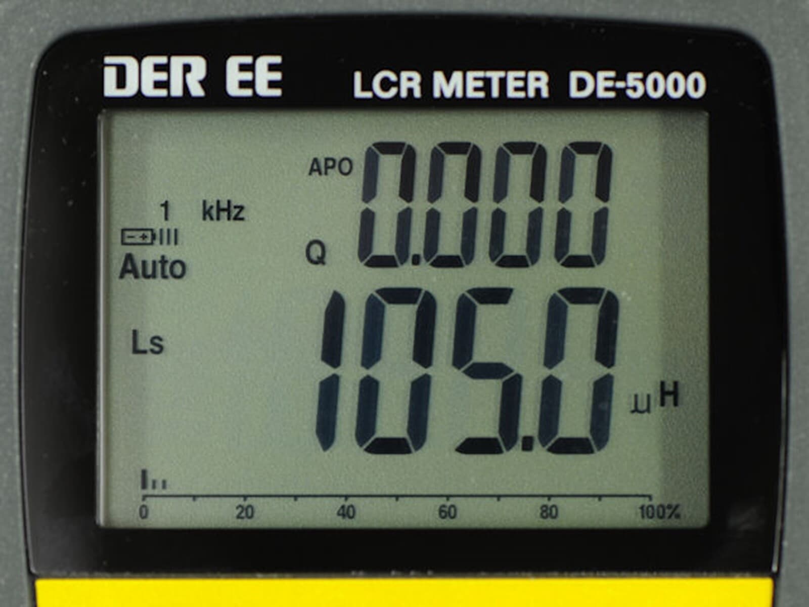 DER EE DE-5000 High Accuracy Handheld LCR Meter Main unit only 3
