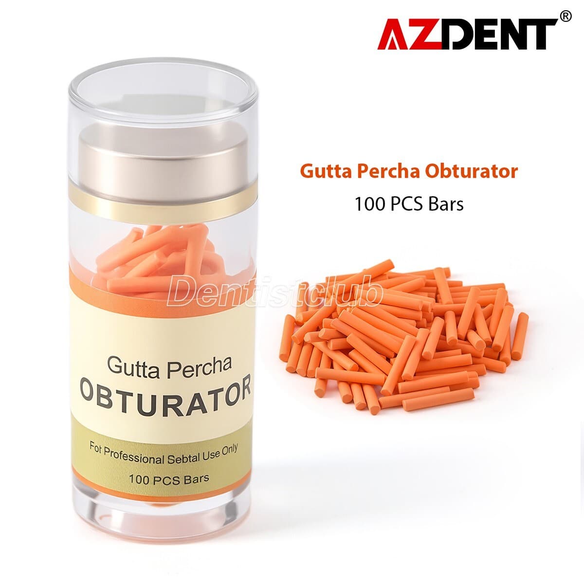 AZDENT Dental Endo Gutta Percha Pellets Bar for Obturation System Endodontic Gun
