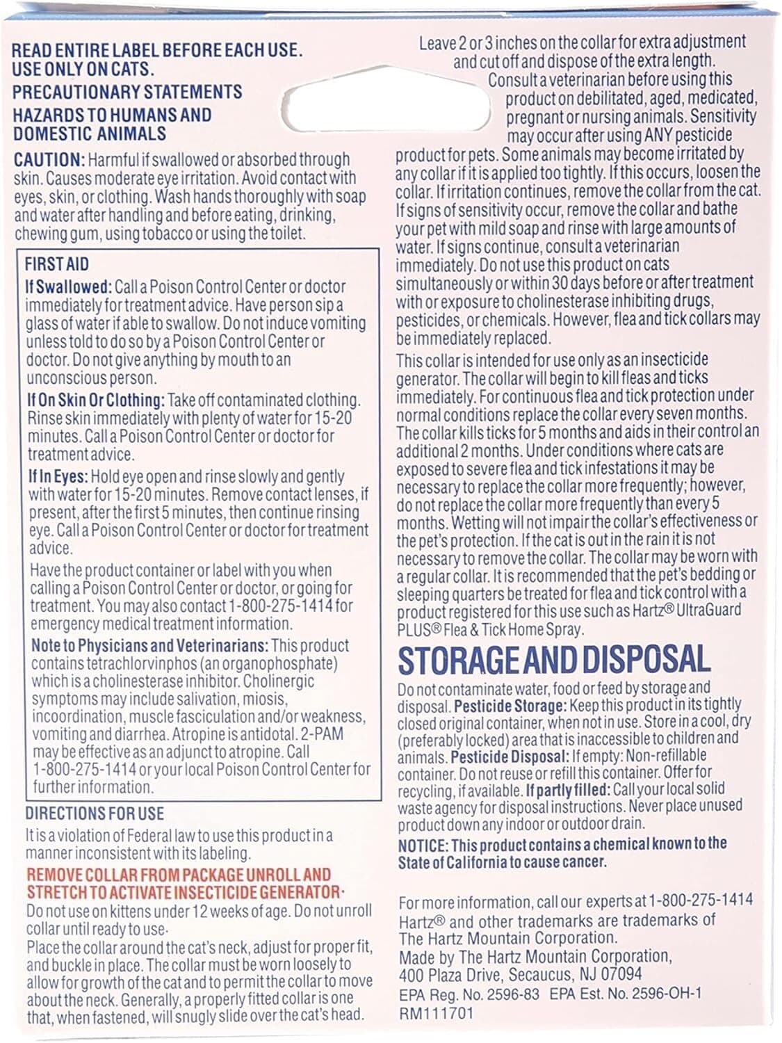 Hartz UltraGuard Flea & Tick Collar for Cats & Kittens 7 Months Protection, 1ct 2