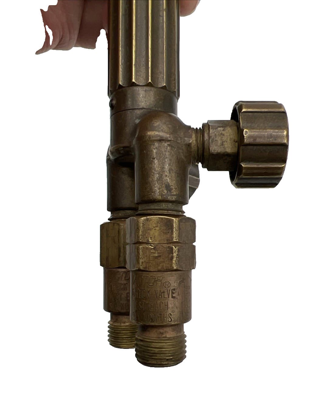 Lot of 5 Ox-Acetylene  Torch Tips & Cutting Torch Head Oxy, Air Products PARTS 6