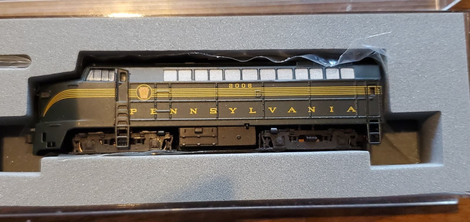 N Scale E-R Models PRR Pennsylvania Baldwin Sharknose A-Unit Diesel #2006