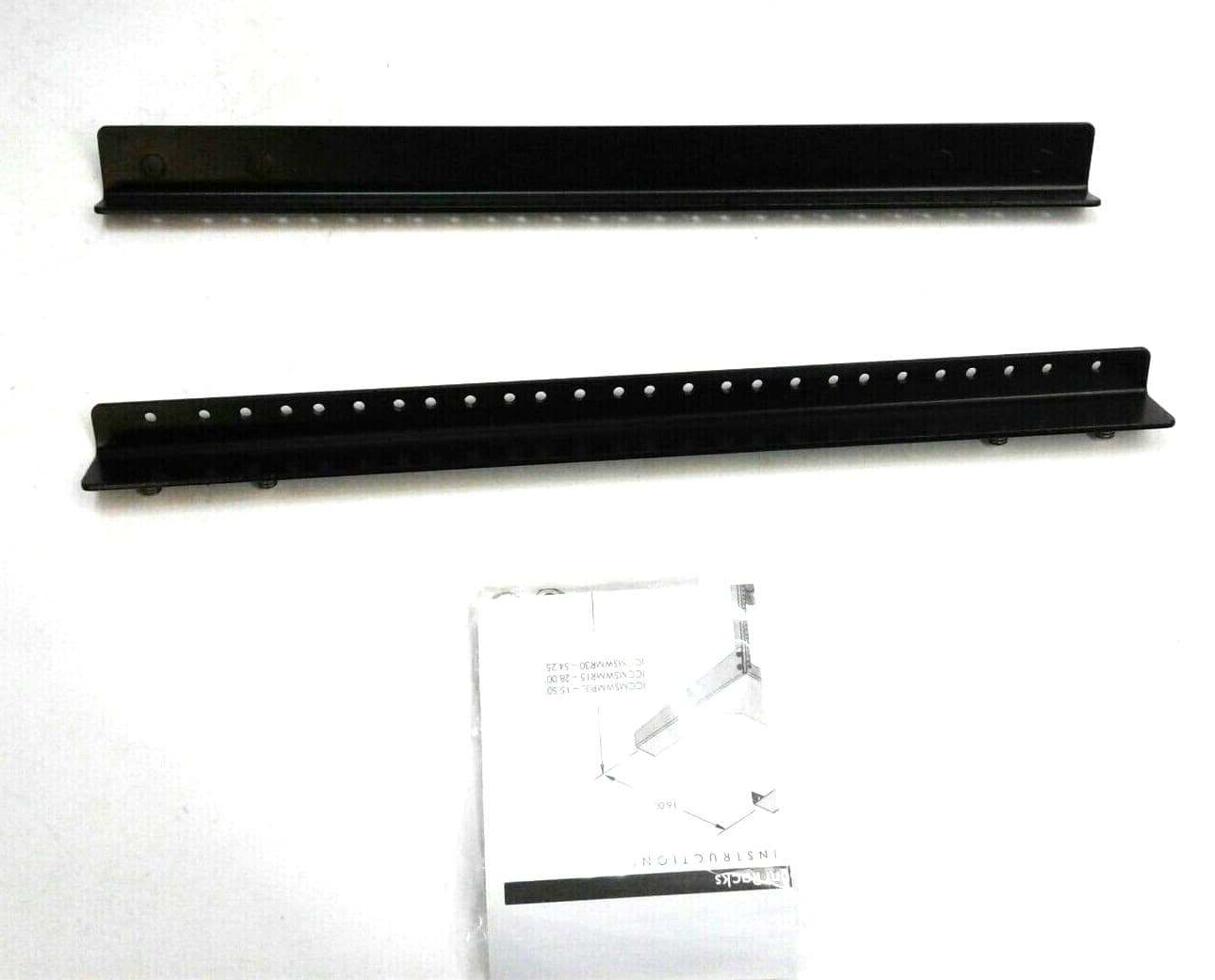 ICC Wall Mount Rack 8RMS Black ICCMSWMR08 19.75"Width x 17.75"Height x 18"Depth 2