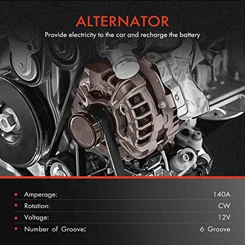  Alternator Compatible with Cadillac 60 Special 1993, DeVille 1991-1995,  3