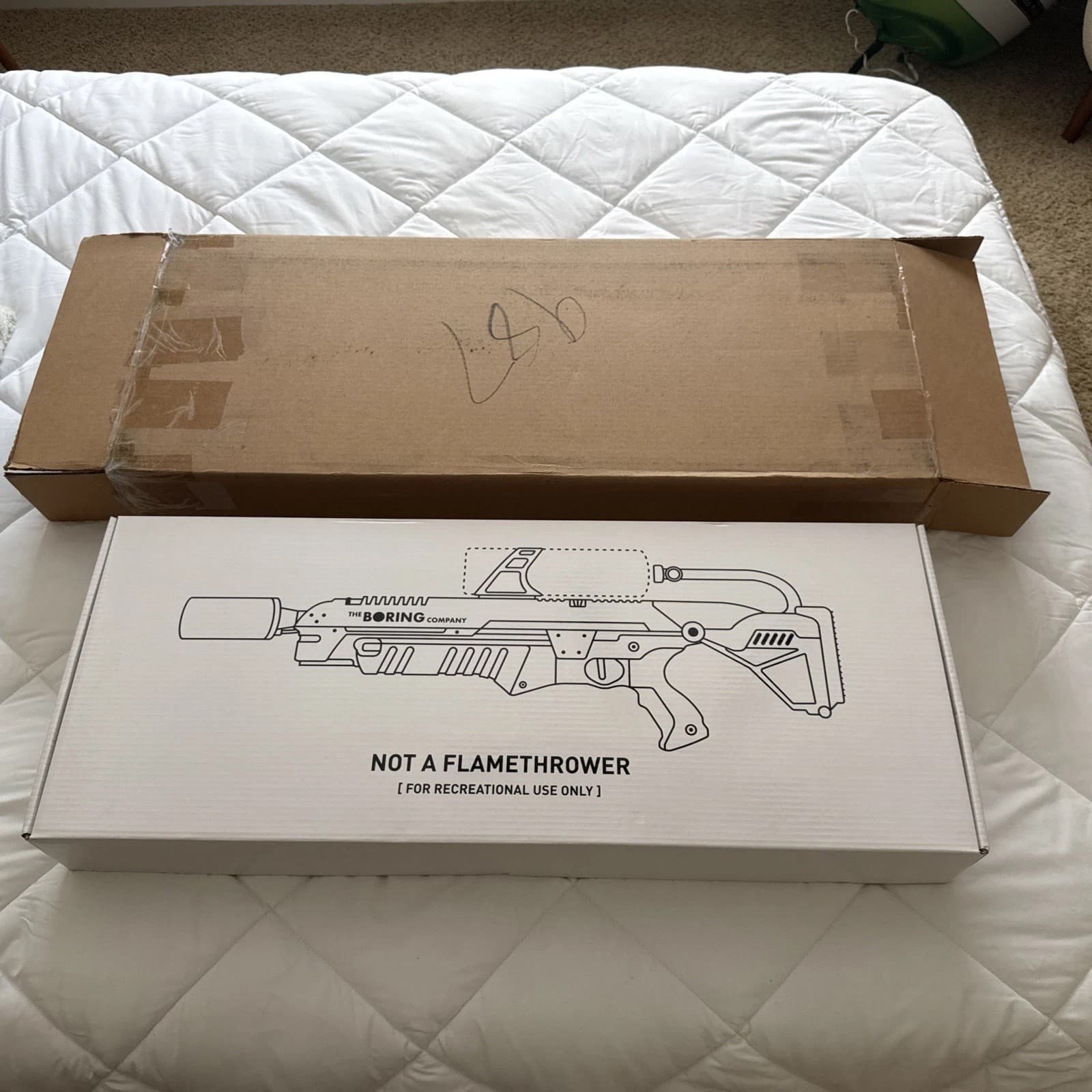 Not A Flamethrower Serial #60 The Boring Company * Ultra Rare Gem * 2