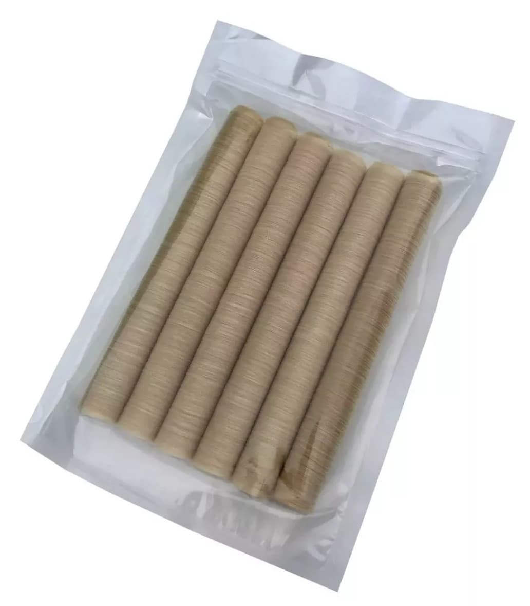 Collagen Casings Dry 30mm / 50ft for stuffing 121 Lb 540 sausages 6 sticks 4