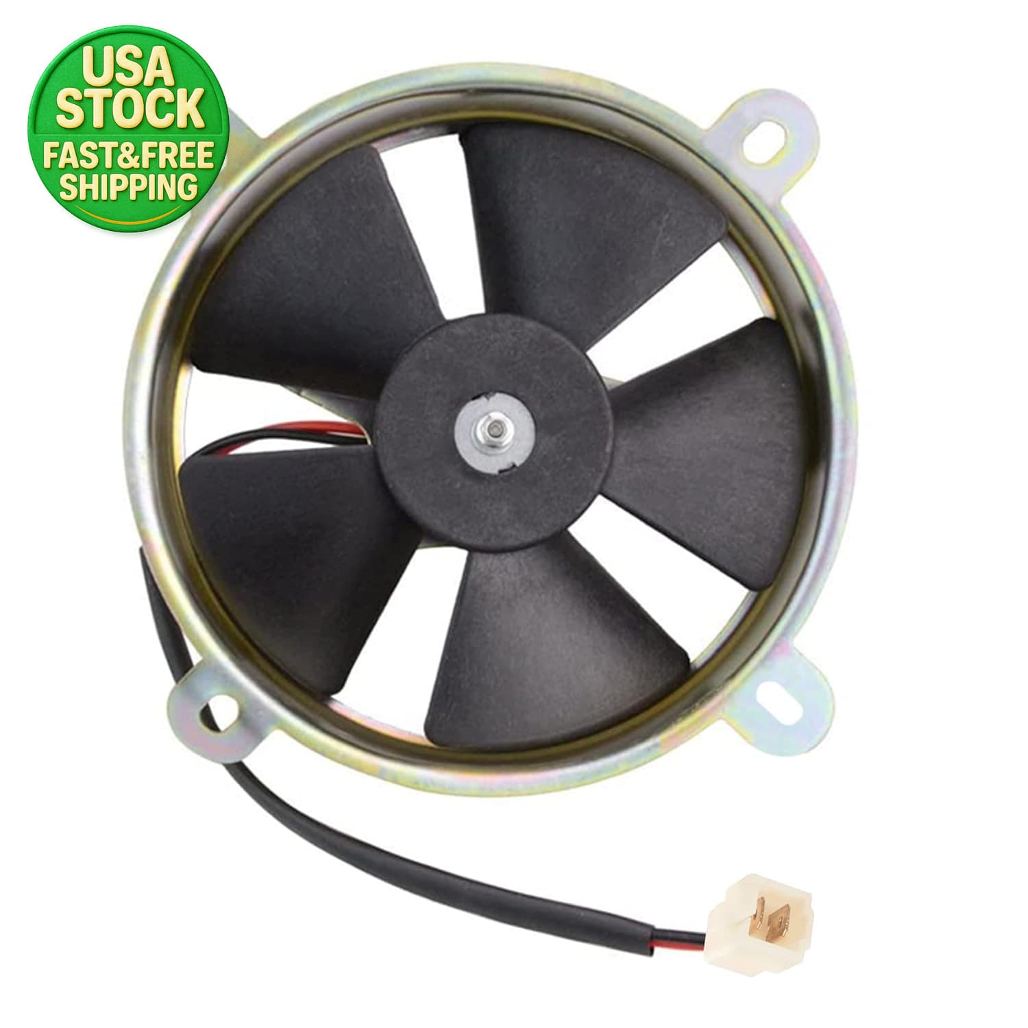12V Radiator Electric Cooling Fan for 150cc 200cc ATV Quad Dirt Bike Buggy