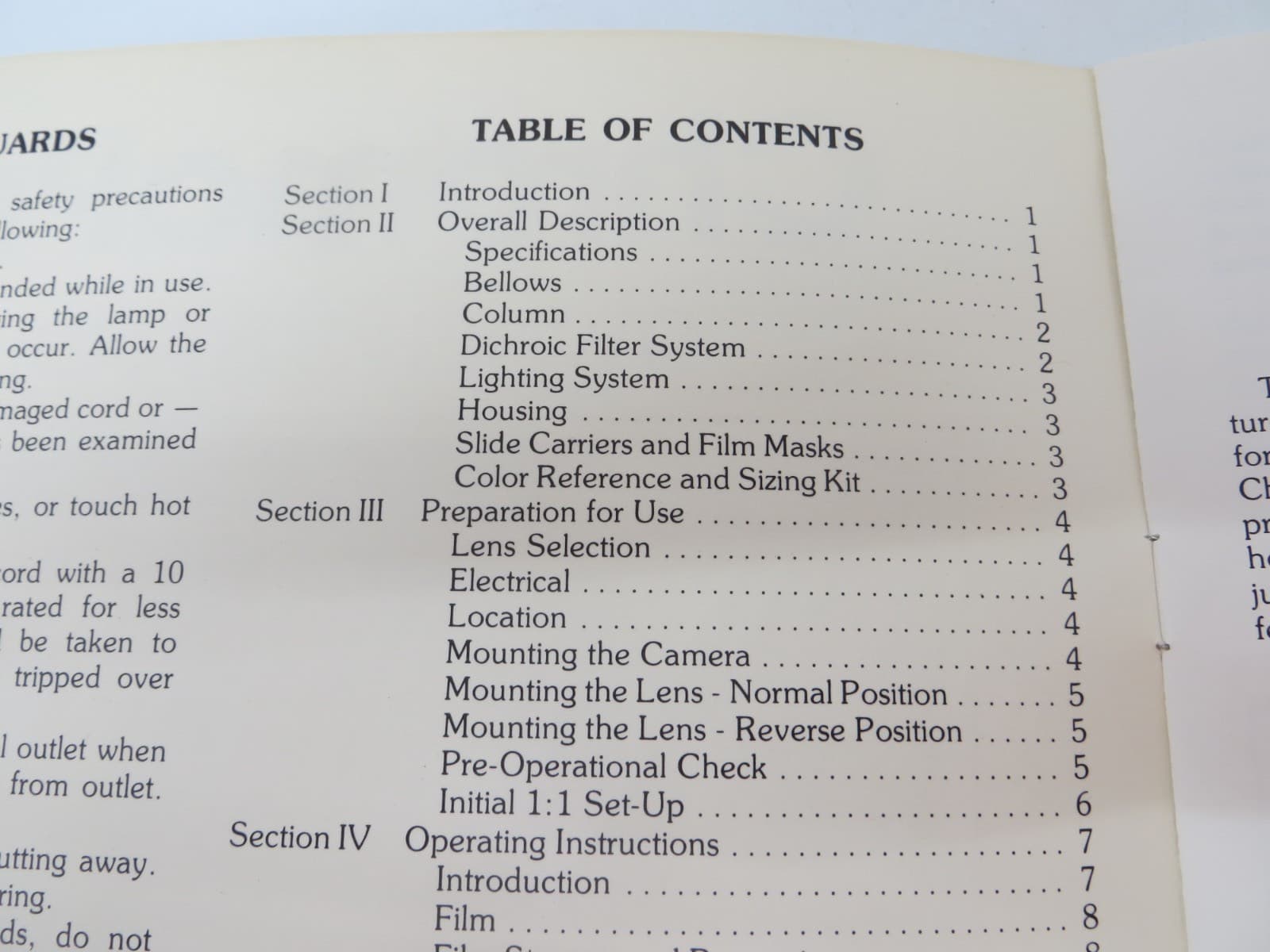 ChromaPro Professional Slide Duplicator Owner's Manual vintage photo equipment 3