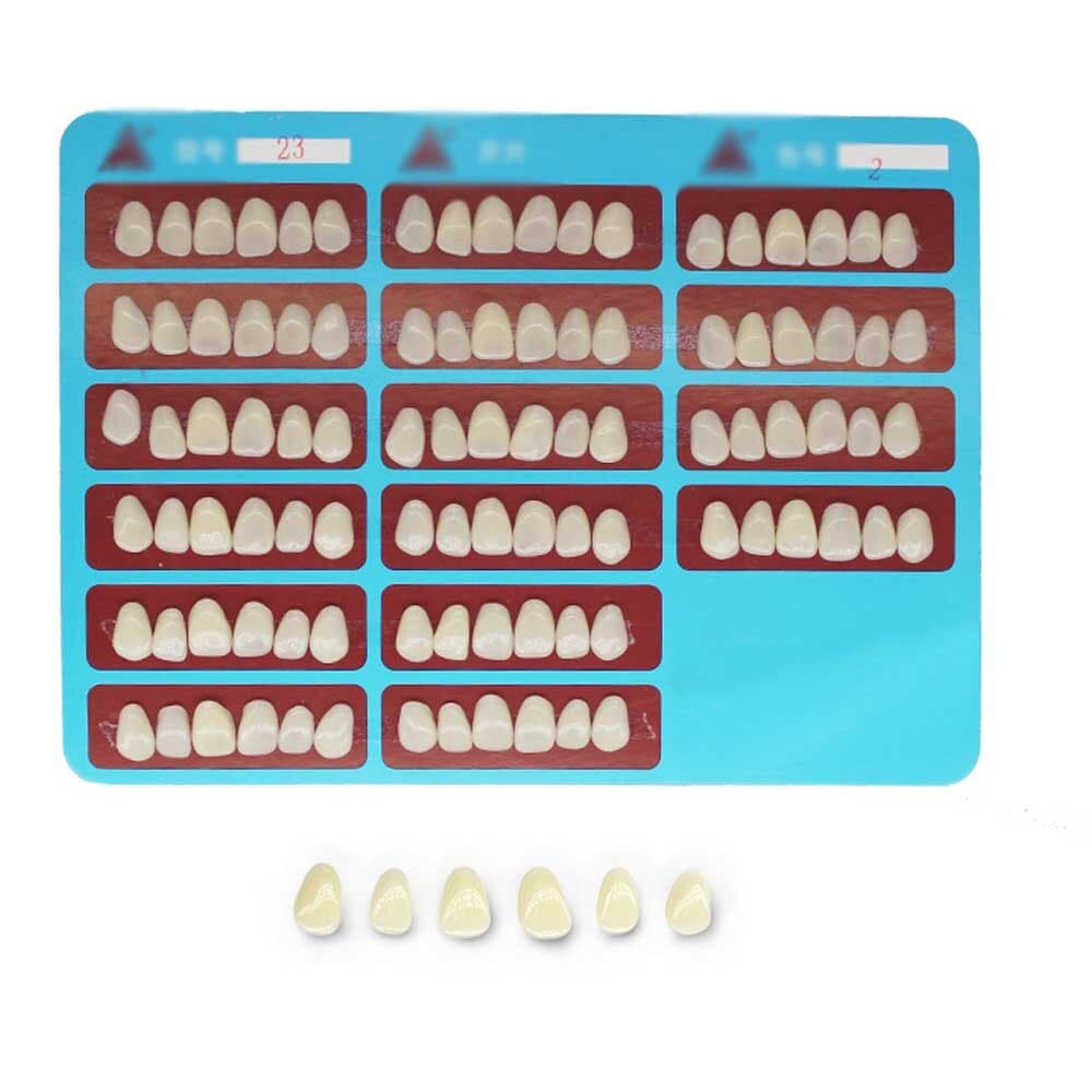 96pcs Dental Tooth Veneer #22 23 24 Porcelain Anterior Resin Thin Veneers A1A2A3