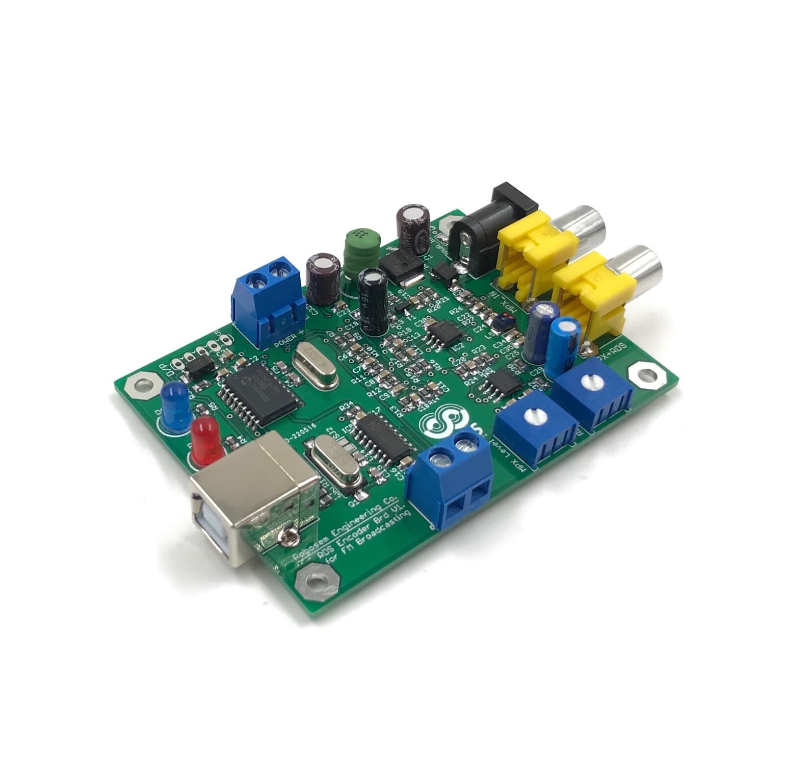 RDS Encoder Circuit Board Module for PLL FM Transmitter Radio Broadcast Station