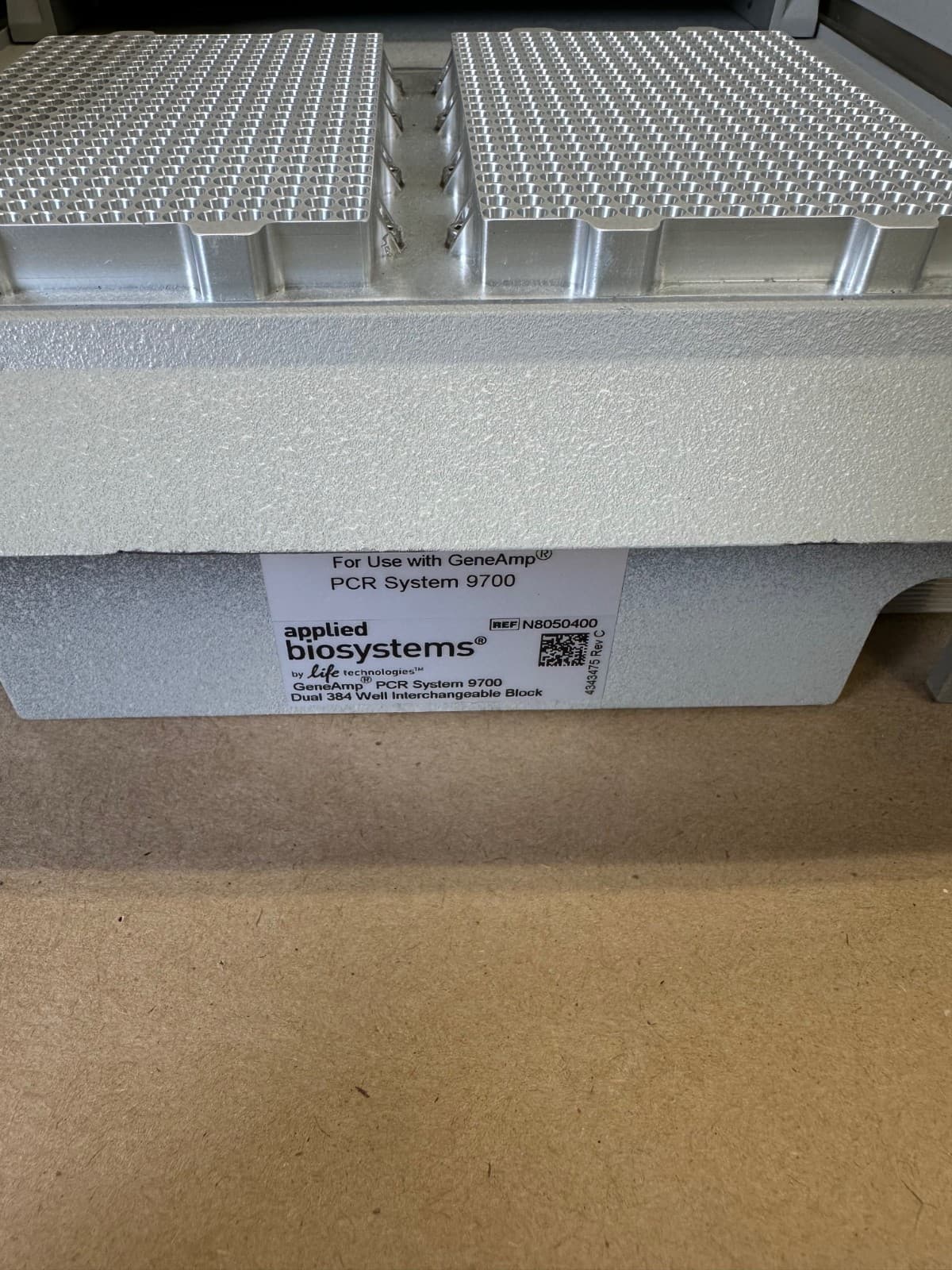 Applied Biosystems N8050400 Dual 384 Well Interchangeable Block Unit *NEW* 2