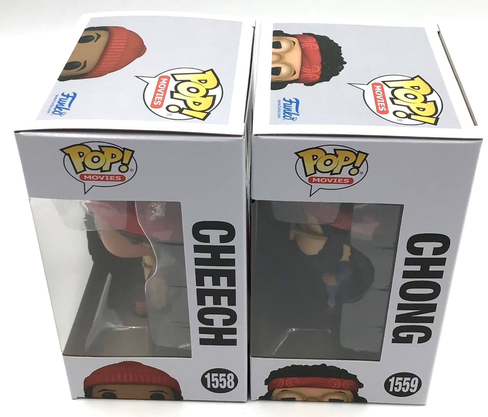Funko Pop! Cheech & Chong Up in Smoke Cheech #1558 & Chong #1559 Set of 2 2