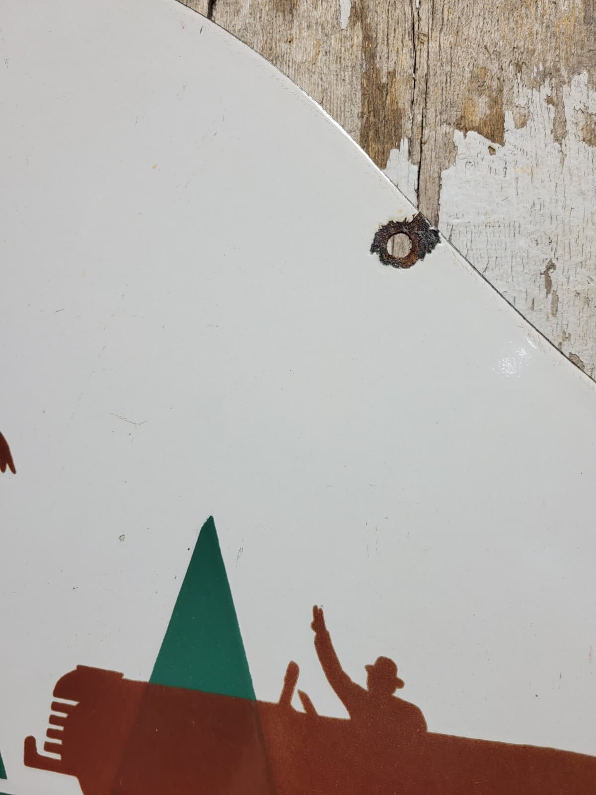 VINTAGE COCA COLA PORCELAIN SIGN SODA BEVERAGE DISPLAY DIXIE DRIVE-IN THEATER 55 2