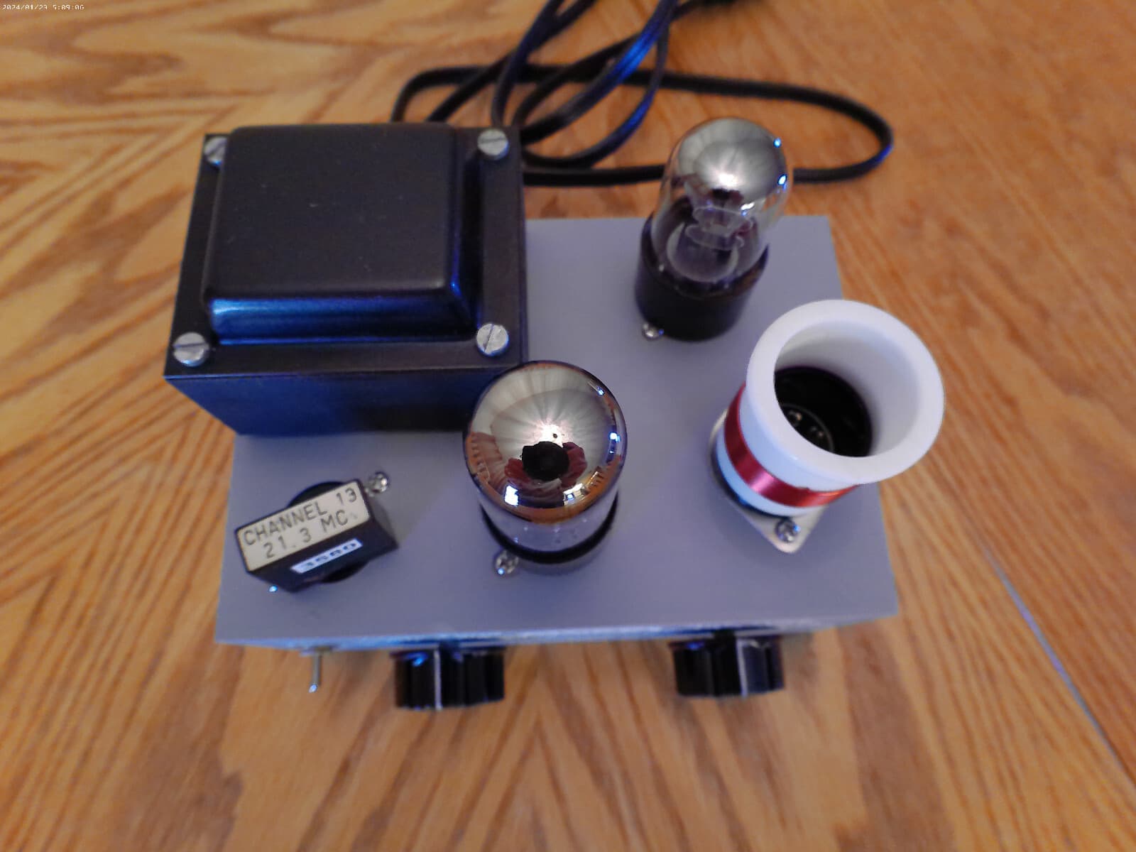 630/160/80 and 40 Meter 6V6 CW Transmitter 2