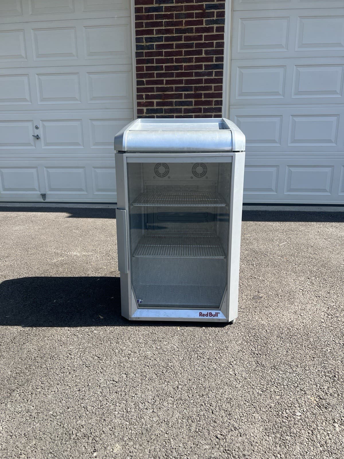 Red Bull Mini Fridge Lighted Cooler RB-GDC ECO LED Tested & Working Counter/Bar  5