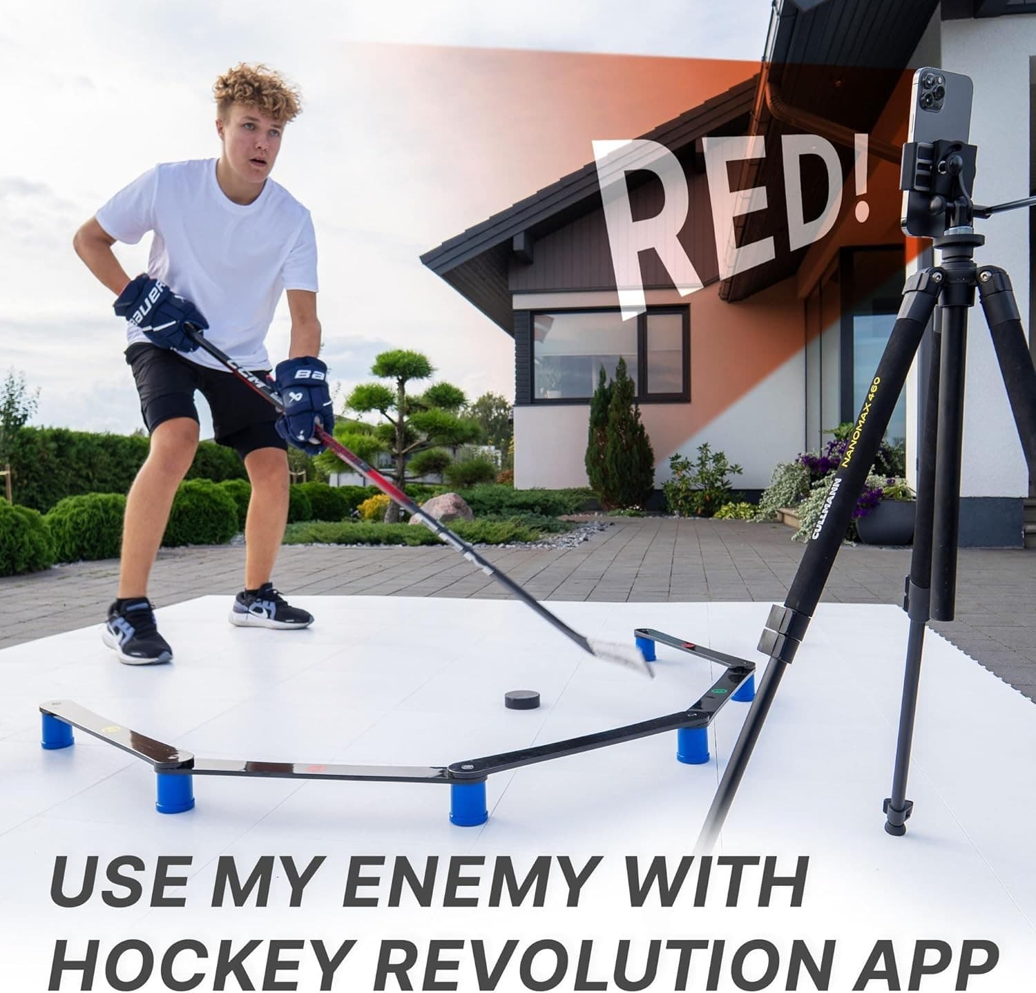 Lightweight Stickhandling Training Aid, Equipment for Puck Control, Reaction ... 6