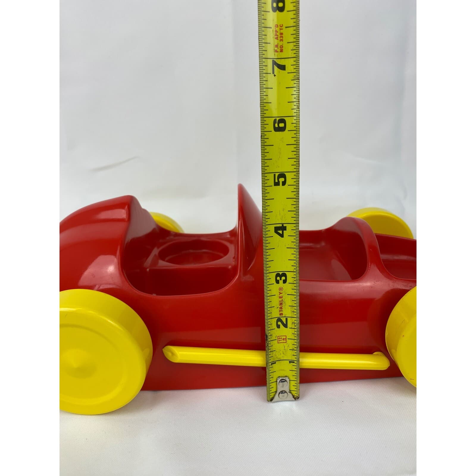 Rare Vtg Li'l Racer Red Car Feeding Set Starwares Kids Toddler Mealtime 1987 5