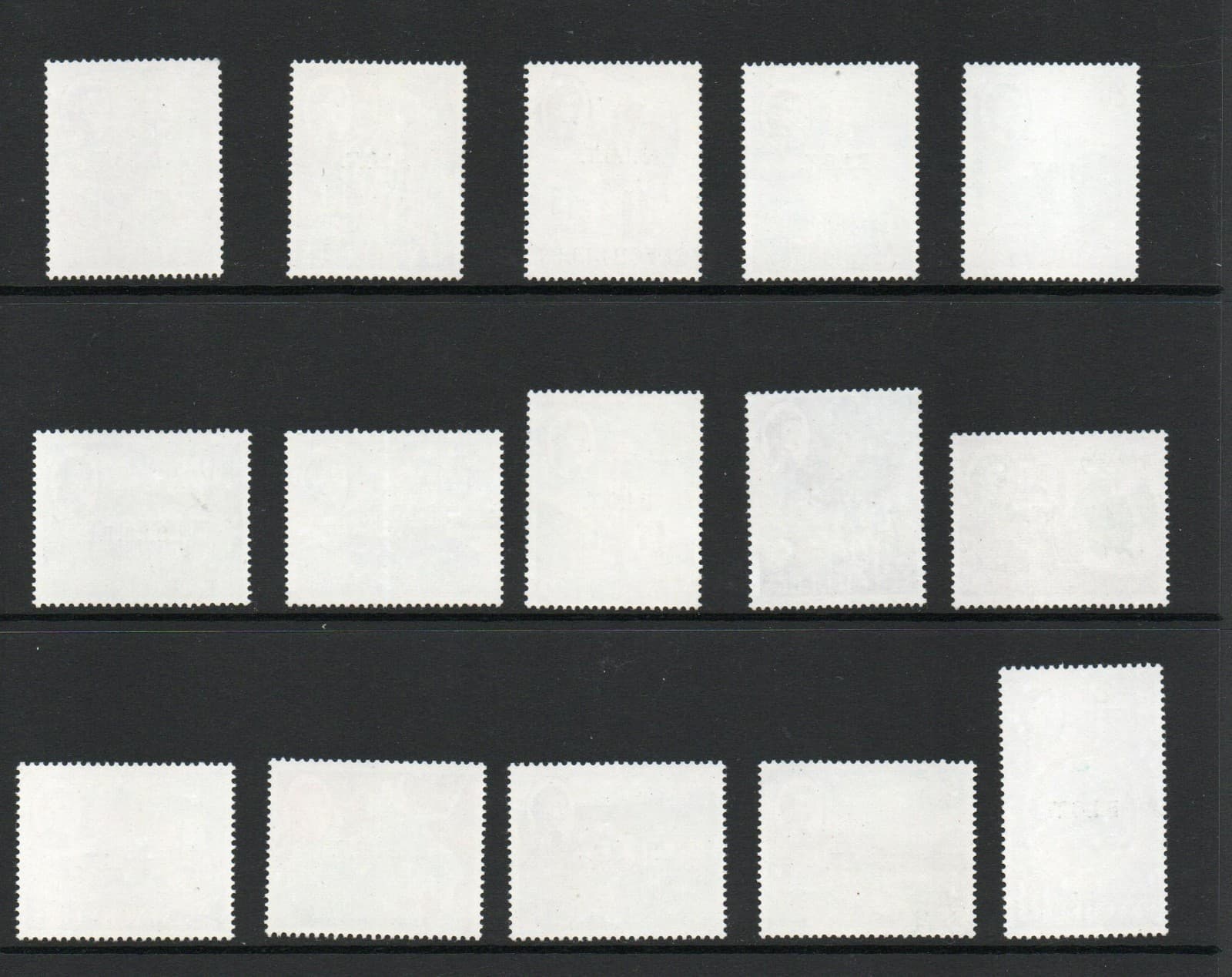 B.I.O.T. SG 1-15 1968 DEFINITIVE SET MNH 2