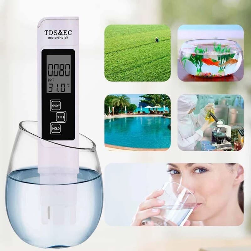 TDS Meter Digital Tester Water Quality Testing Kits for Drinking Water 0-9990ppm 2